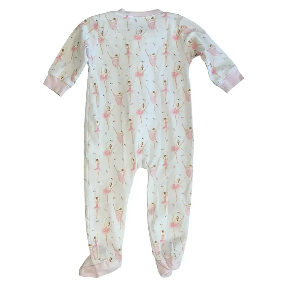 THE PROPER PEONY Ballerina Zipper Sleeper Size 9m